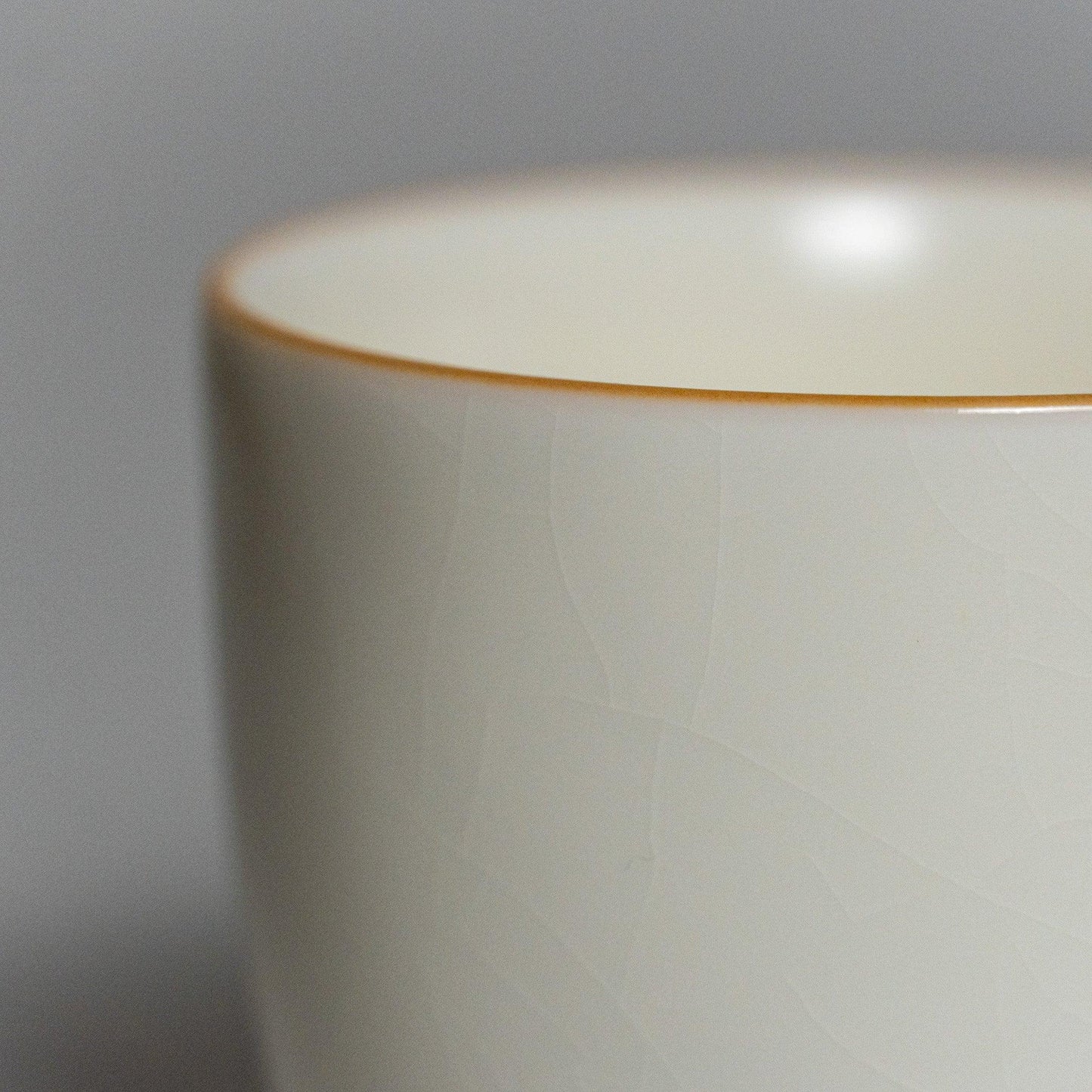 Handmade Retro Ru Kiln Ivory White Master Teacup - Raf LifeStyle