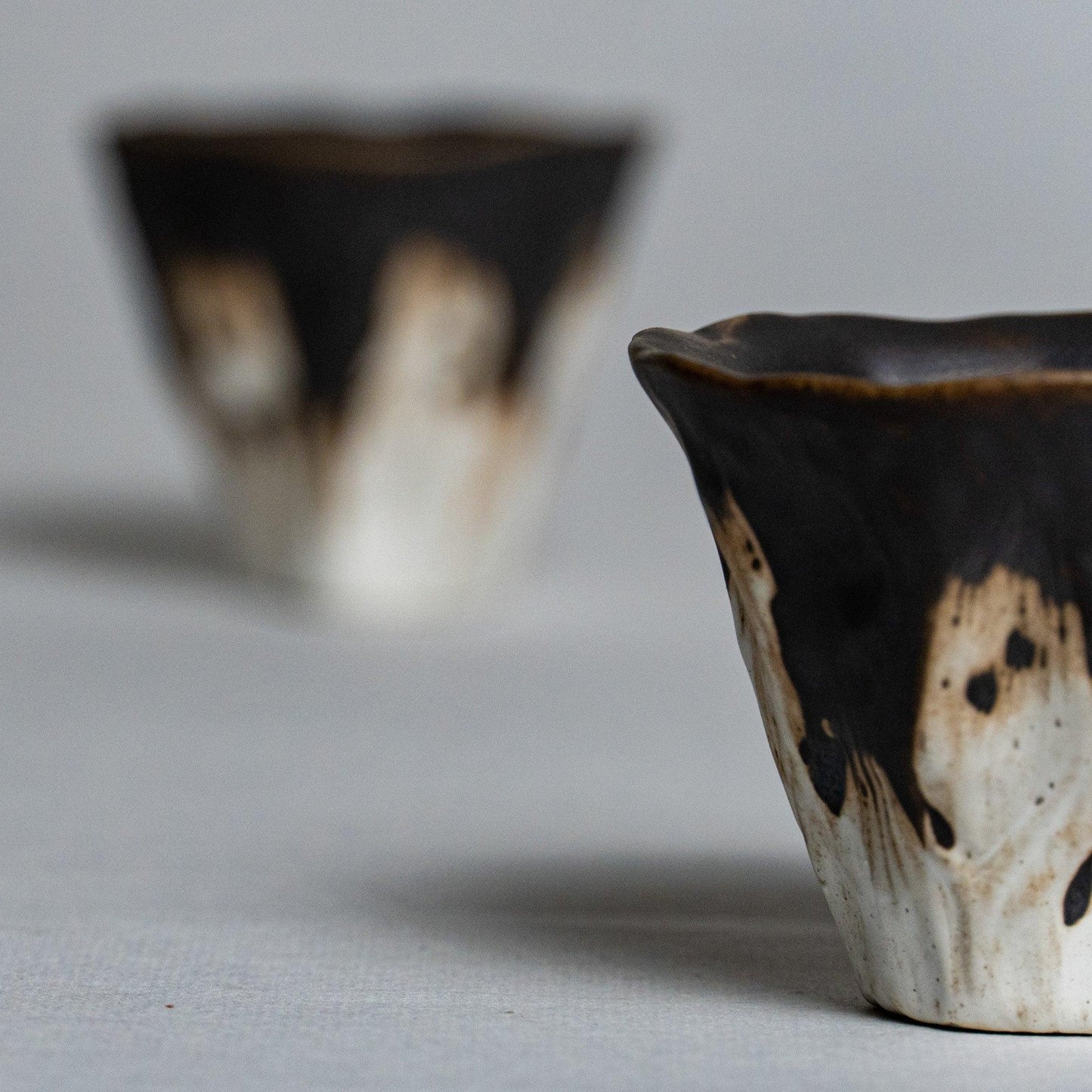 Set of 2, Handmade Vintage Teacup / Sake Cup Set - Raf LifeStyle