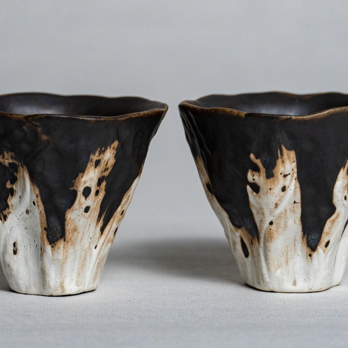 Set of 2, Handmade Vintage Teacup / Sake Cup Set - Raf LifeStyle